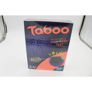 Taboo The Classic Game Of Unspeakable Fun Electronic Buzzer By Hasbro Gaming 13+